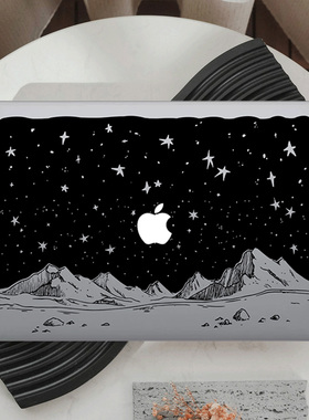 银河漫游Mac13寸M1保护套air15寸电脑壳pro13MacbookM4Pro14