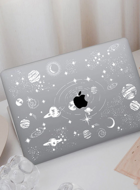 银河漫游Mac13寸M1保护套air15寸电脑壳pro13MacbookM4Pro14