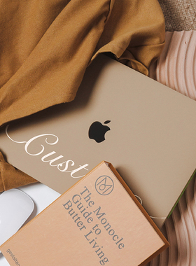 电脑壳制定文字mac13/14/15/16寸电脑壳MacM1pro客订笔记本保护套