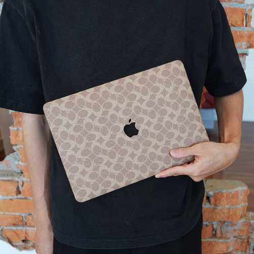 经典老花棕色质感2024新款苹果电脑保护套适用于macbookprom113保护壳笔记本macm2air13macbookpro16寸外壳