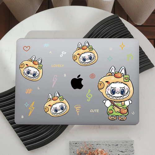 卡比拉布布Mac13寸M1保护套air15寸电脑壳pro13MacbookM4Pro14