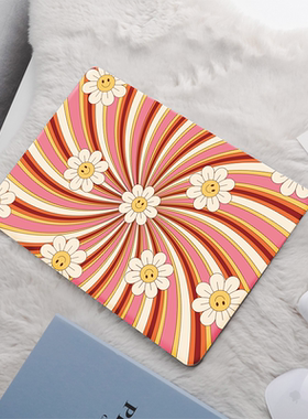 复古小花Mac13.6寸M3保护套air15寸电脑壳pro13Macbook M2 Pro