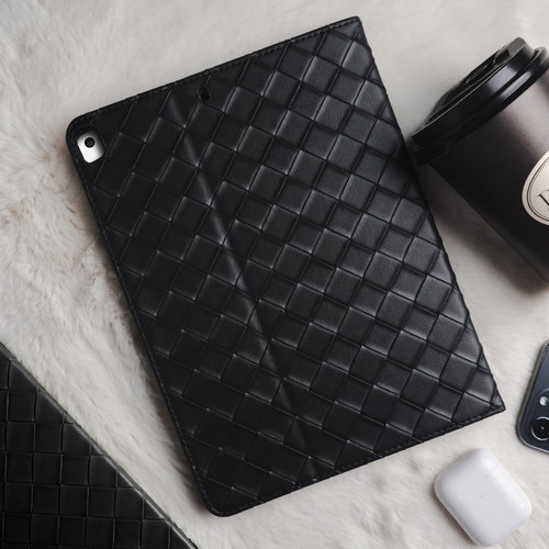 奢华高冷宽版编织平板保护壳