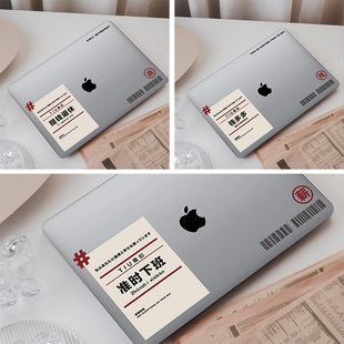 简约便条纸Mac13寸M1保护套air15寸电脑壳pro13MacbookM4Pro14