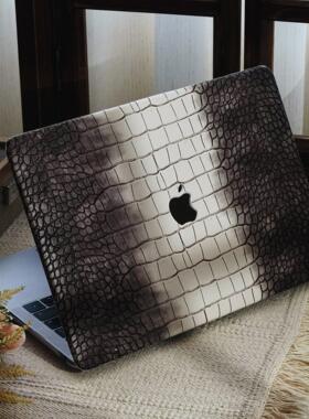 喜马拉雅鳄鱼皮革2025新款苹果电脑保护套适用于macbookair15保护壳macbookm1air13macbookpro13Pro14寸外壳