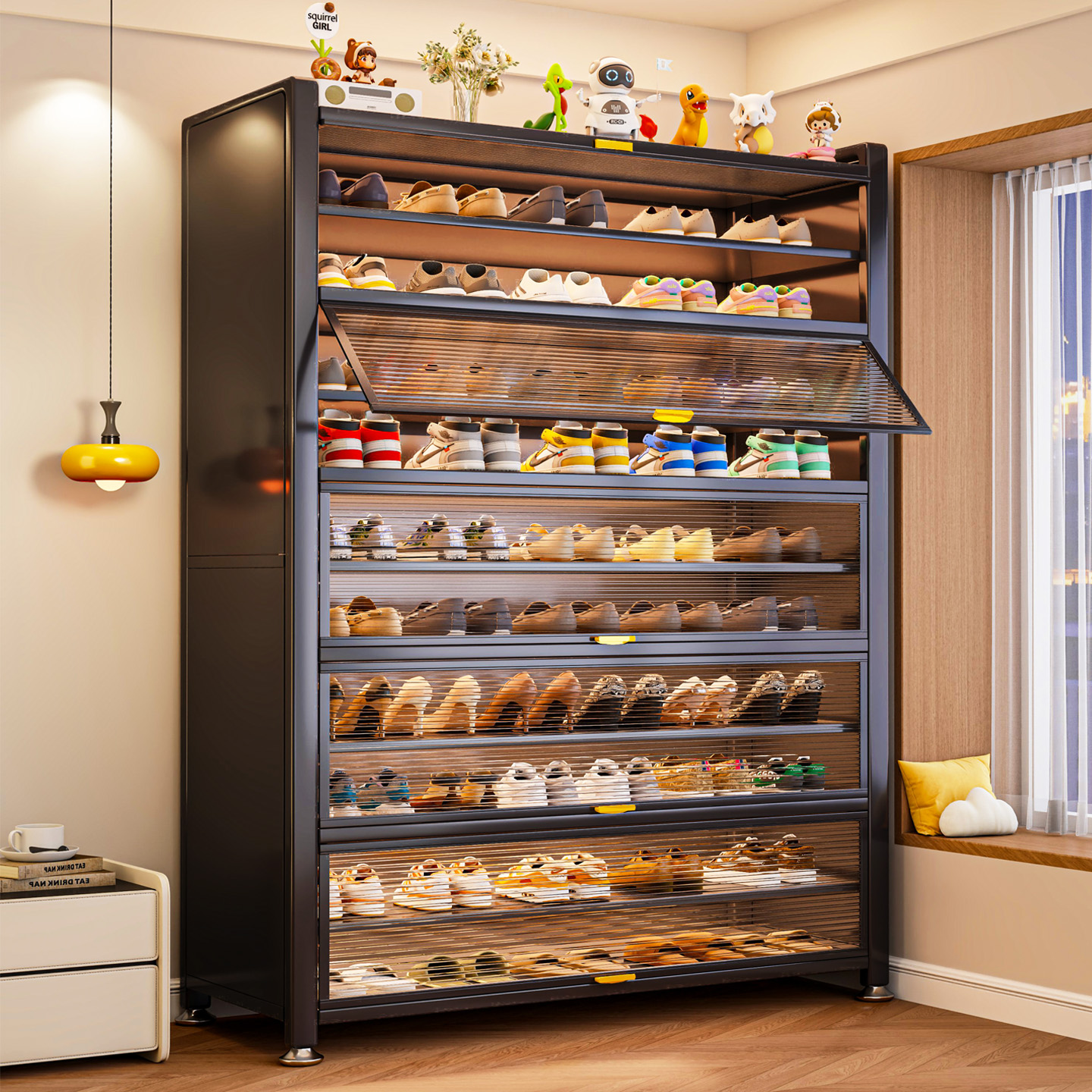 入户鞋柜家用多层储物柜