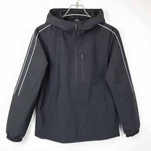 安踏无氟防泼水运动外套男风衣26新款 跑步8训练梭织上衣152617624