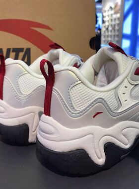 安踏流萤pro老爹鞋女冬季6厚底复古百搭休闲运动鞋正品122618853