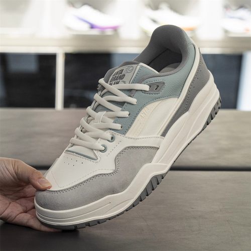 安踏满贯经典低帮板鞋秋季新款9舒适百搭休闲鞋运动鞋子112548071