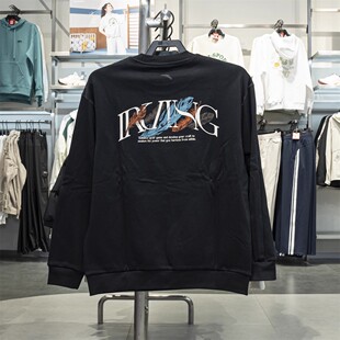 安踏凯里欧文系列卫衣男美式套头衫3冬季加绒运动上衣172541711N