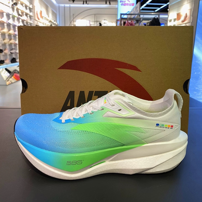 安踏二区心率85专业缓震跑步鞋男6中考体测训练运动鞋子112625556