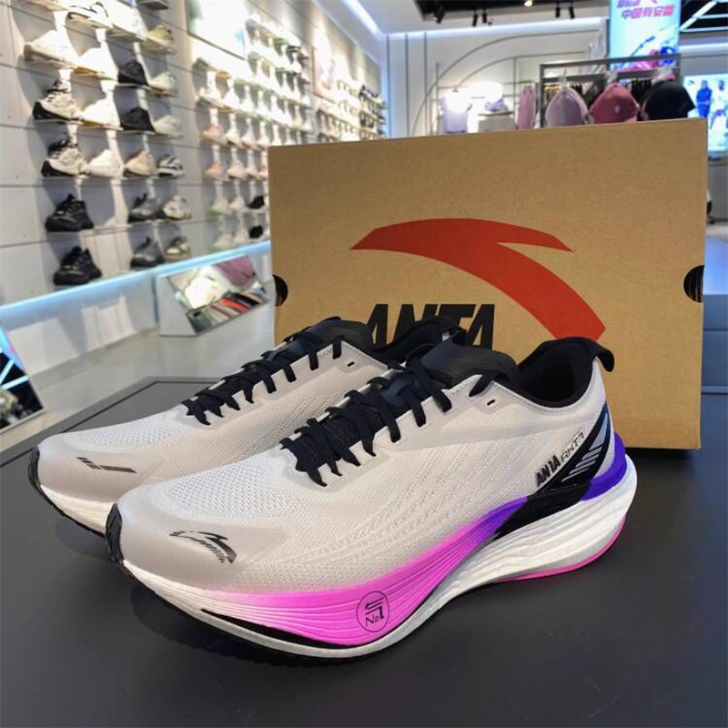 安踏火箭7代PRO跑步鞋男款氮科技回弹缓震9防滑竞速训练112545580