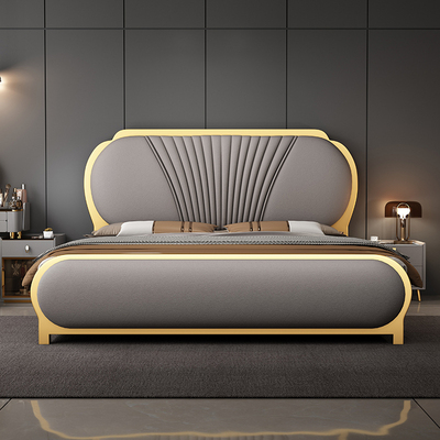 简约2米储物高箱大气床#0工厂