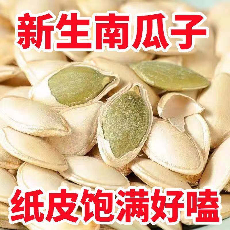 生南瓜子新货新鲜南瓜子原味南瓜籽现炒大包散装产地产地直销批发