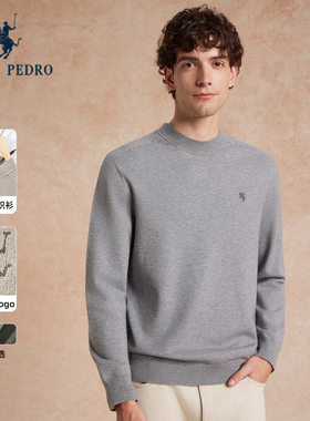 【多色】保罗彼得2025秋冬新款男针织衫保暖圆领毛衣MLECZ00501