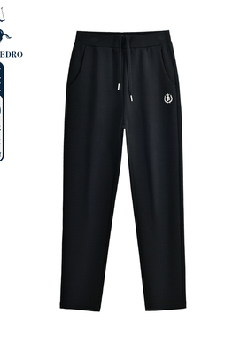 保罗彼得女士秋冬季加厚休闲裤刺绣长裤舒适专柜同款女NACC98110