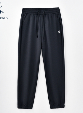 保罗彼得新款春夏男士休闲长裤速干百搭宽松透气束脚裤KGEA75440