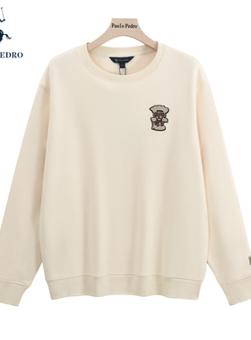 保罗彼得秋冬女士加绒加厚卫衣宽松长袖保暖连帽上衣女TCCC48260