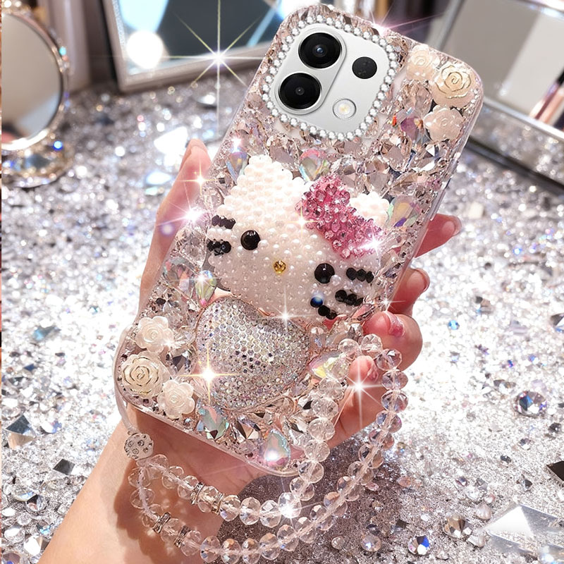 高端奢华镶钻手机壳，不掉钻，不发黄
