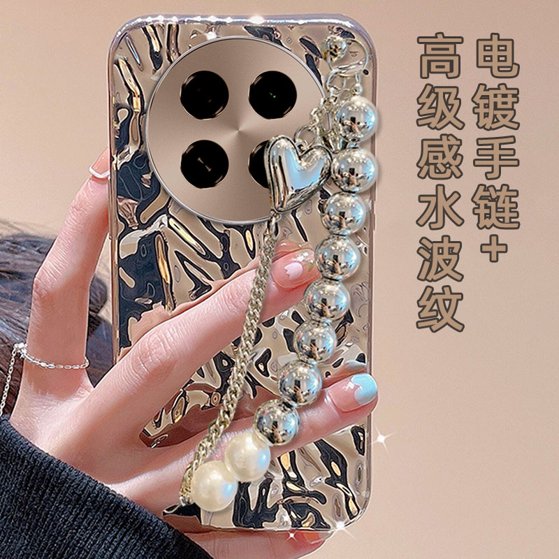 电镀直边保护套，不规则波波纹，时尚潮牌