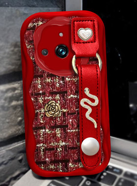 2025蛇年新年款适用realme真我11手机壳红色5保护套GT5春节9 5G外壳Pro+过年NEO2名媛NEO3小香风Q3S结婚Pro