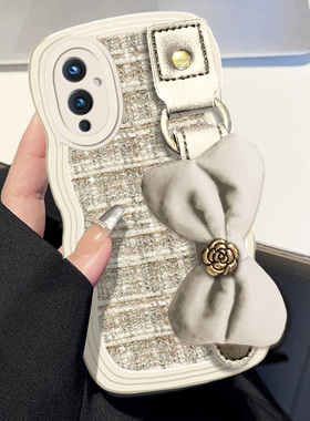 2025蛇年红色名媛小香风适用oneplus一加9手机壳保护套9Pro春节Ace2女款Ace2V外壳11R针织11新年AcePro过年9R