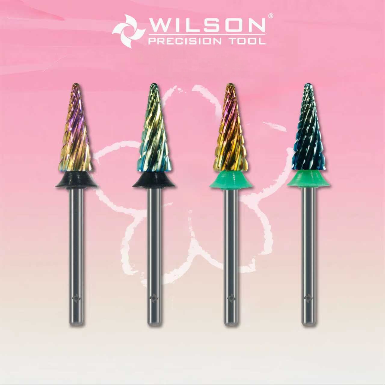 WILSON惠而顺6.0mm锥形球头 树形-圣诞树 磨台阶修甲模多功能磨头