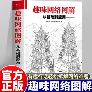 趣味网络图解从基础到应用林兆伦著计算机网络概论网络技术基础知识****员入门网络设备软件核心工程技术互联网书籍电子工业出版 社