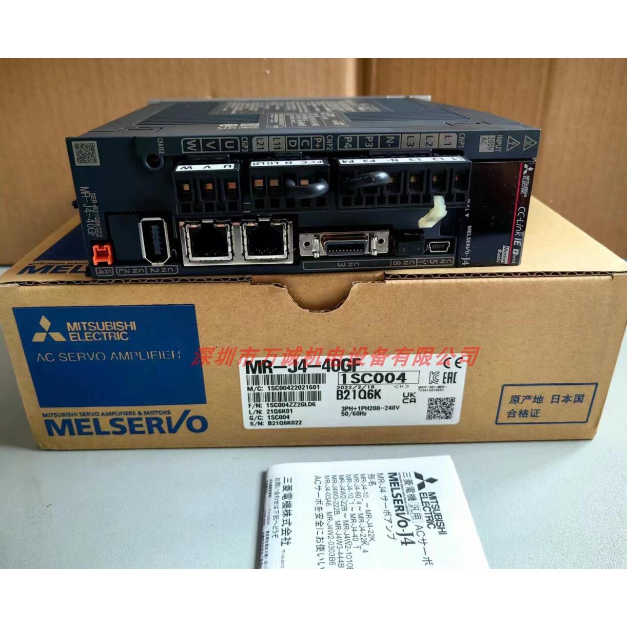 三菱 MR-J4-40GF 10GF 20GF 70GF 100GF 200GF 350GF 500GF/GF4