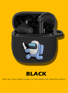 适用于SoundPEATS Air 3保护壳Pro泥炭SoundPEATS T2耳机保护套SoundPEATS TrueAir2充电硅盒子T3收纳防摔套