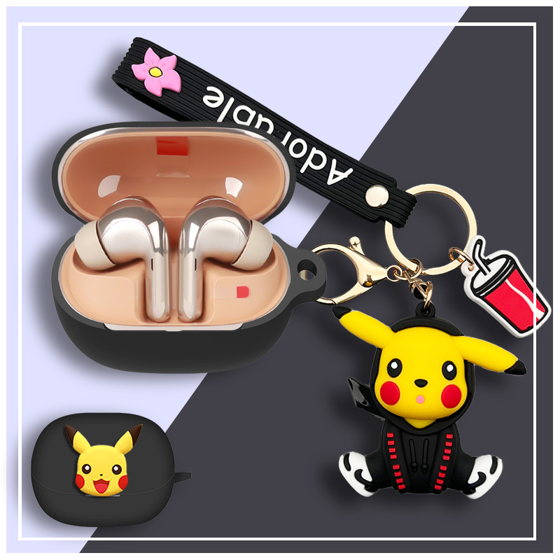 适用小米Buds4Pro保护套小米Buds5 Pro真无线降噪蓝牙耳机保护壳Xiaomi4pro耳机套男女太空人小米buds4保护套