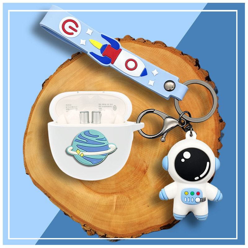 真我budsair2保护套realme真无线蓝牙耳机buds air2耳机套充电仓个性