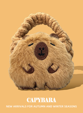 适用于泥炭SOUNDPEATS CHASERS保护套泥炭无线蓝牙耳机仓保护壳防摔手拎毛绒壳chasers耳机套卡通外盒