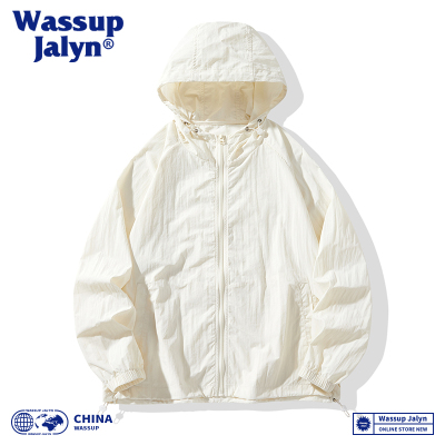 WASSUP JALYN冰丝防晒衣外套男女夏季2025新款轻薄休闲宽松防晒服