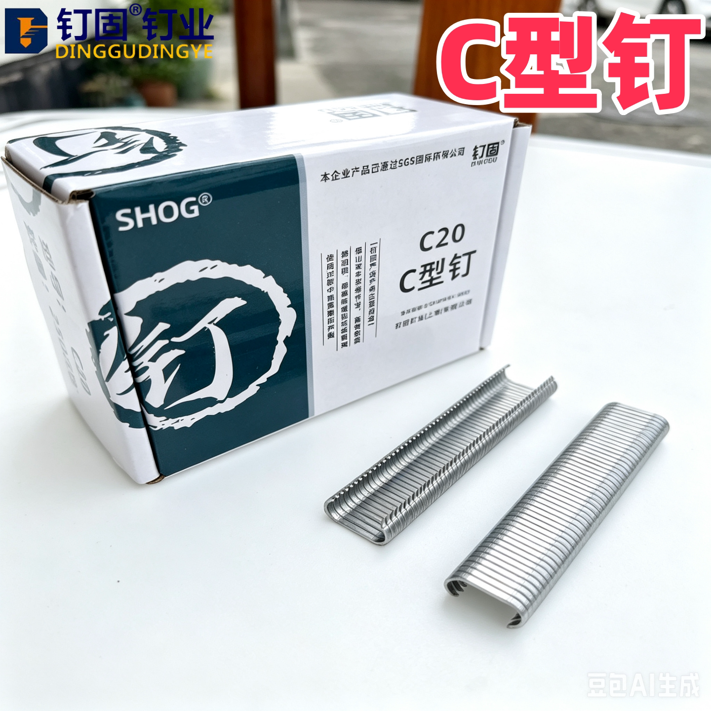 SR8C钉616G铝制C型钉不锈绑笼钉