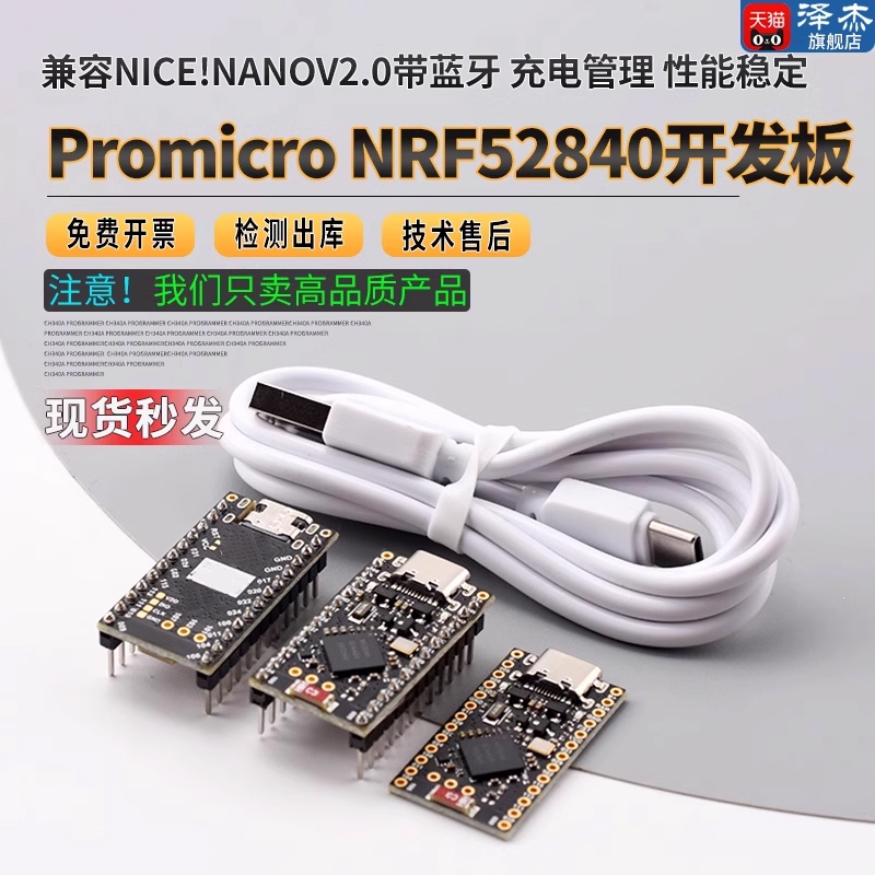 PromicroNRF52840开发板