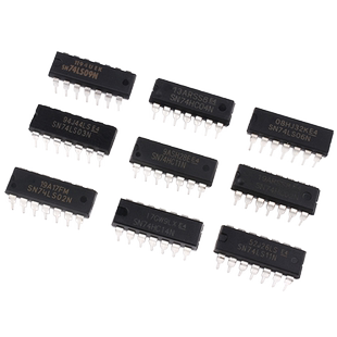 SN74LS00 01 02 03 04 05 06 07 08 09 10 11 14N芯片 直插DIP14