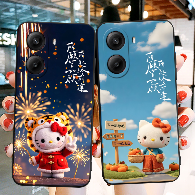 秋昊适用于红米turbo4手机壳24129RT7CC日韩新款redmi保护套trubo4防摔外壳。红迷turbo4高颜值hongmi软硅胶t