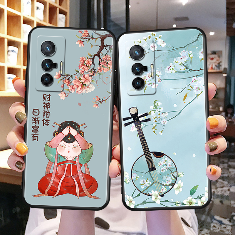 磨砂潮壳 防摔软套 精美彩绘