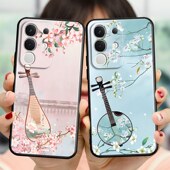 秋昊适用于vivoiqooz10x手机壳v2445a古风新款 y300t保护套vovo全包防摔v2445ea软外壳iqooz10x唯美viva小清新