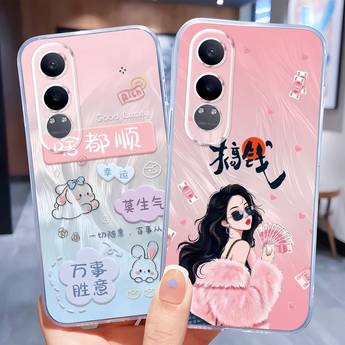 适用于oppok12x透明不伤机手机壳