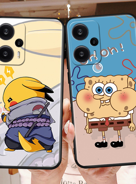 秋昊适用于红米note12turbo手机壳12turbo卡通防摔软u创意12Tturbo保护套。RedmiNote12turbo硅胶外壳男女小