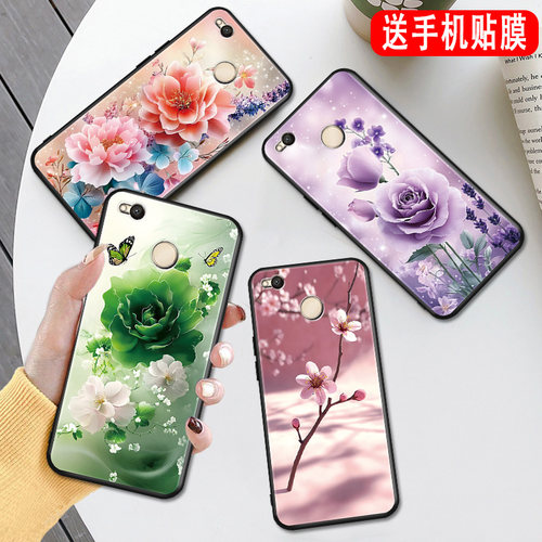 磨砂潮壳 防摔软套 精美彩绘