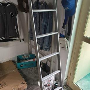 定制梯子扶梯儿童床五金楼梯房车梯子爬梯落地梯宿舍铁梯上下挂u.