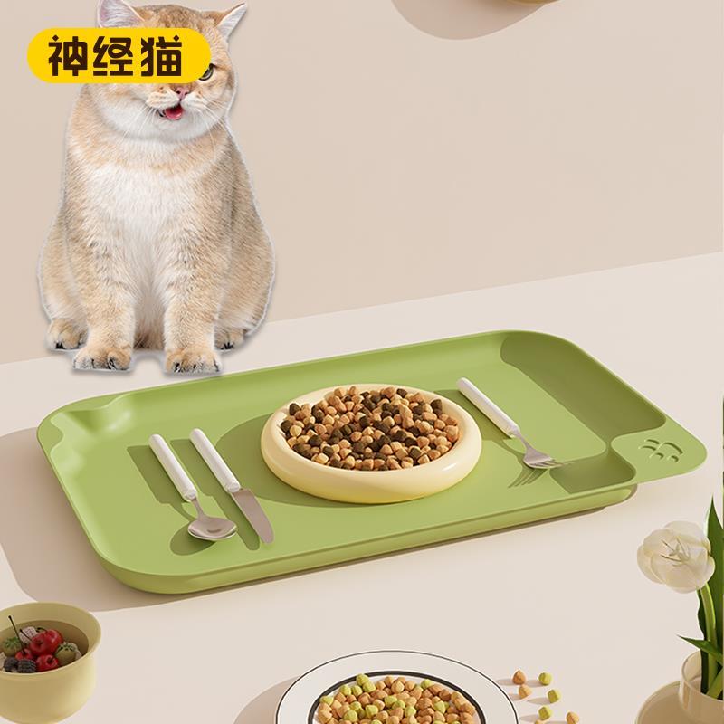 .宠物餐垫防水防滑大号猫咪猫碗食盆垫耐脏易清洗狗狗餐具餐盘垫