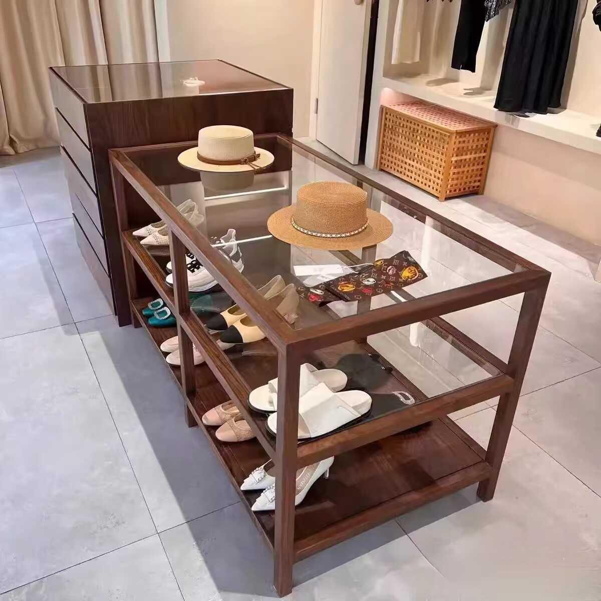 服装店中岛柜展示台边柜储物柜烤漆装饰柜摆件展台陈列展示桌定制