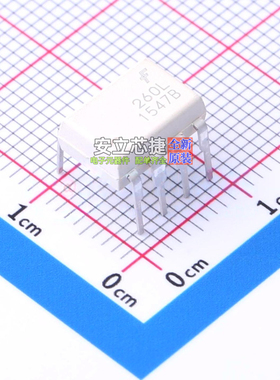 逻辑输出光耦 FOD260L DIP-8 onsemi(安森美) 电子元器件全新原装