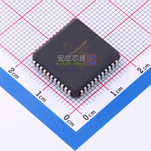 单片机(MCU/MPU/SOC) PIC16F877A-I/L PLCC-44(16.6x16.6) MICROC