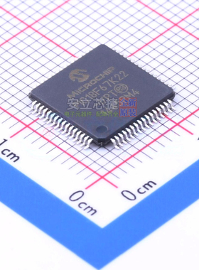 单片机(MCU/MPU/SOC) PIC18F67K22T-I/PT TQFP-64 MICROCHIP(微芯