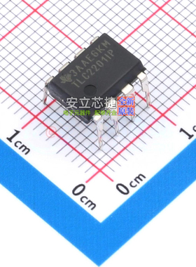 运算放大器 TLC2201IP PDIP-8 TI/德州 电子元器件配单全新原装